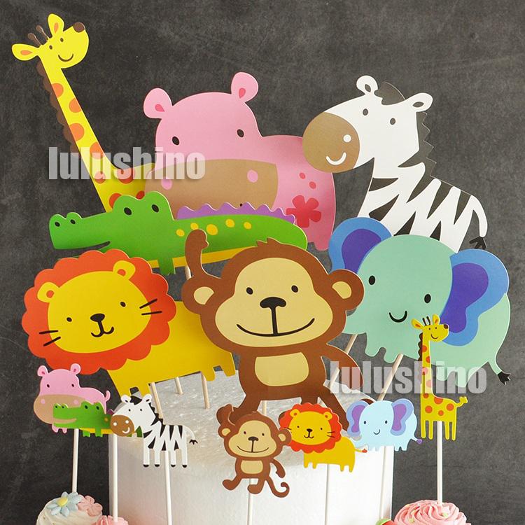 Set que cắm giấy vườn thú
