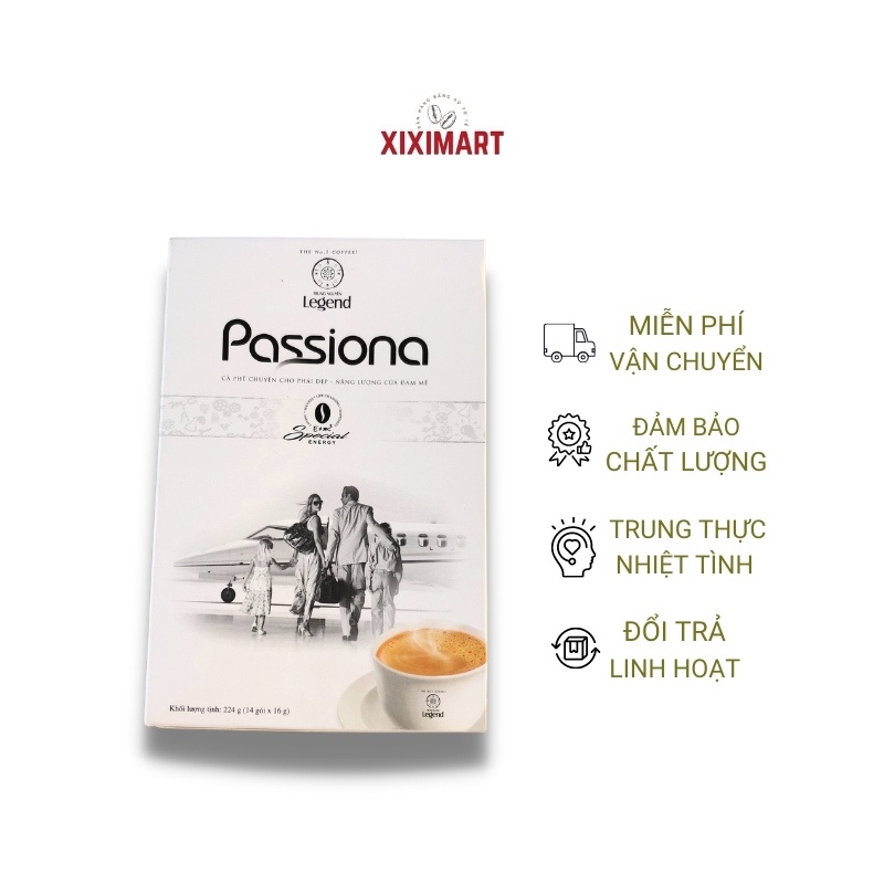 Cà phê Passiona Trung Nguyên Legend 224g