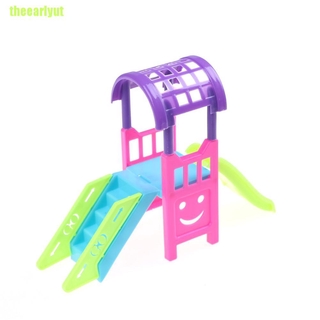 theearlyut Toy Accessories Doll Amusement Park for 10CM Doll Slide Amusement park