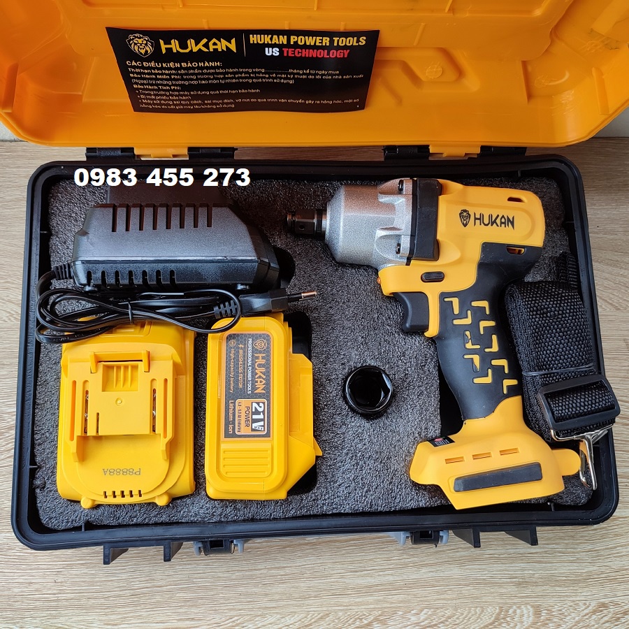 Bulong Hukan X1 Pro pin 15cell, động cơ không chổi than, bảo hành 12 tháng