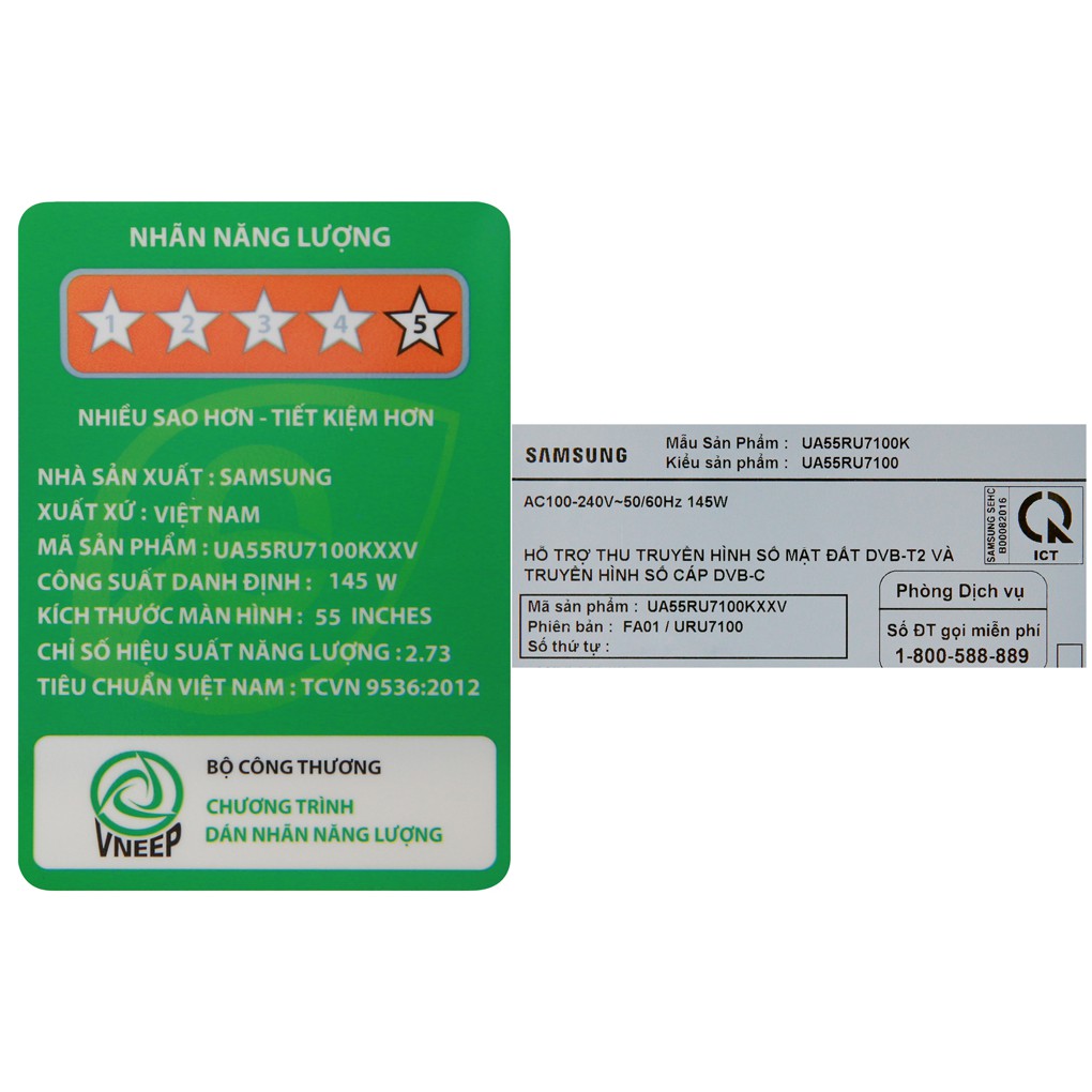 Smart Tivi Samsung 4K 55 inch UA55RU7100 Mẫu 2019- Tivi Samsung 55RU7100 - 55RU7100 | BigBuy360 - bigbuy360.vn