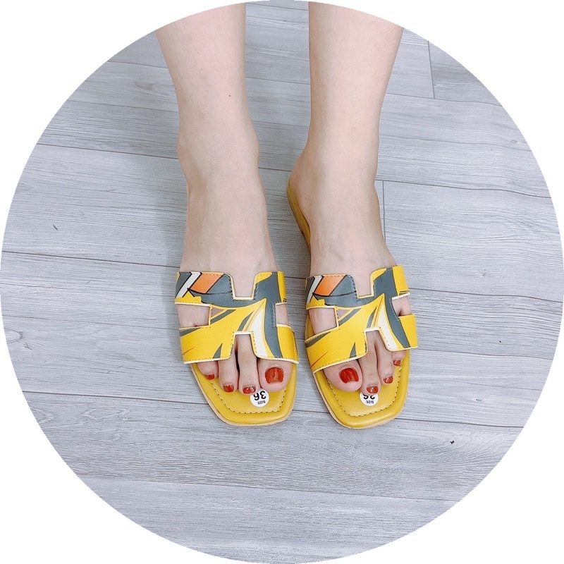 Dép H 3D da lì from chuẩn đi cực đẹp