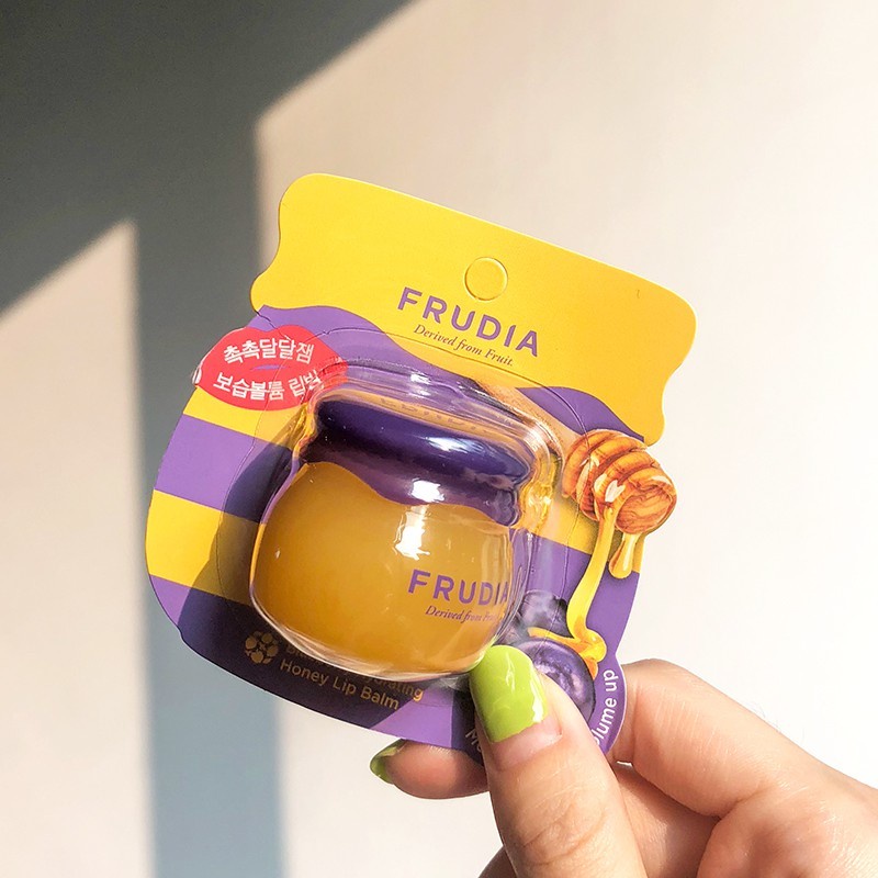 Dưỡng Ẩm Môi Frudia Blueberry Hydrating Honey Lip Balm Mật Ong Việt Quất 10ml Hàn Quốc