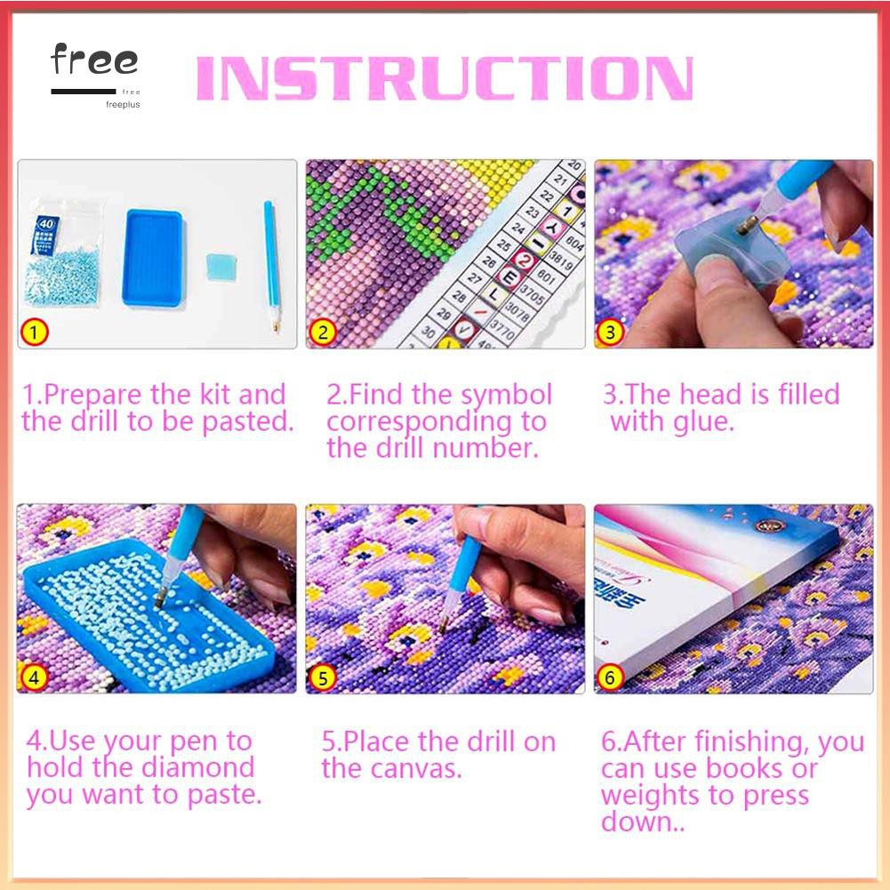 Bộ Dụng Cụ Làm Tranh Đính Đá 5d Diy | BigBuy360 - bigbuy360.vn