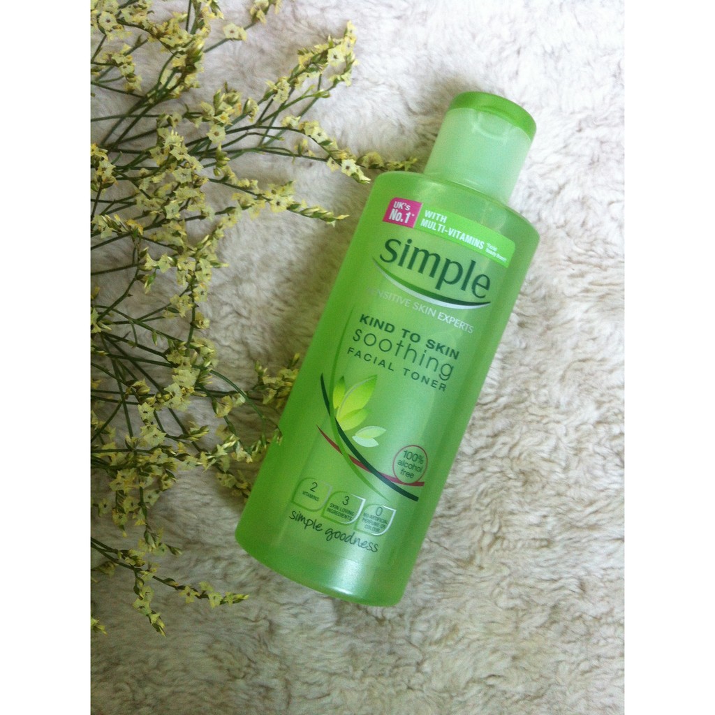 Toner Simple Kind to skin soothing facial | BigBuy360 - bigbuy360.vn