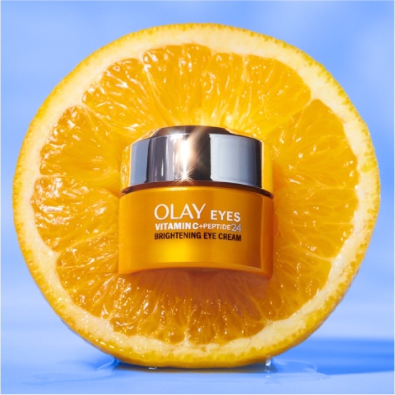 Kem dưỡng trắng da vùng mắt Olay Vitamin C + Peptide 24 Brightening Eye Cream 15ml Hàng Mỹ