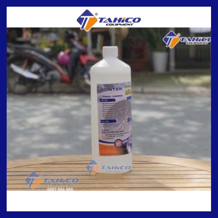 Dung dịch làm sạch vành mâm bánh xe la zăng ô tô Ventek 1 lít - Tahico