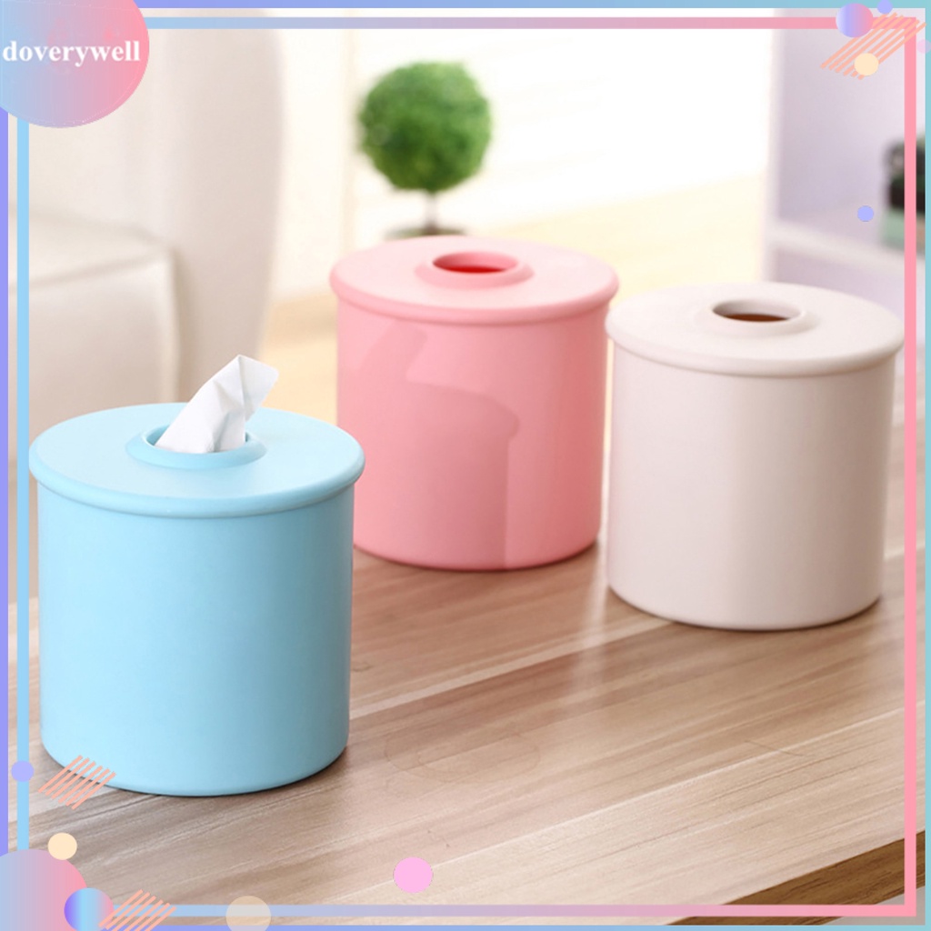 Hộp đựng khăn giấy cuộn hình tròn tinh tế độc đáo