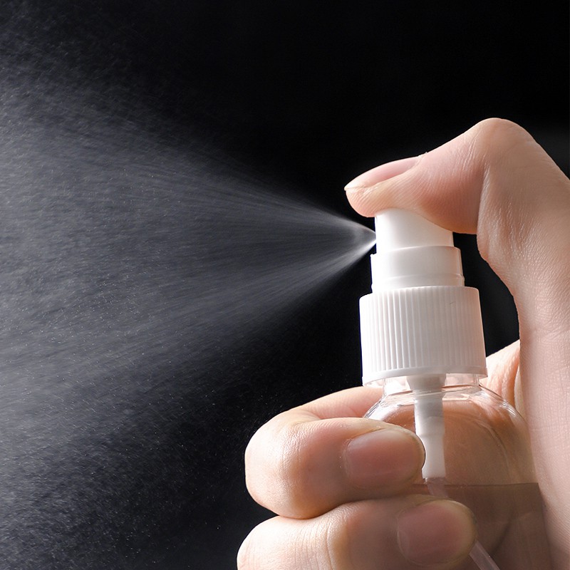 Bình xịt rỗng đựng cồn nước rửa tay 30/50ml có thể tái sử dụng kèm móc khóa mang theo tiện lợi