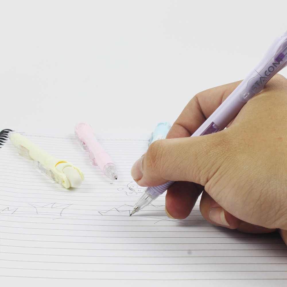 Bút chì bấm kim thân giữa Stacom có tẩy nét 0.5mm MP5015