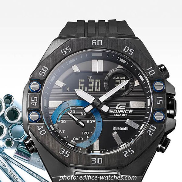 Đồng Hồ Nam CASIO Edifice Chính Hãng Anh Khuê ECB-10D-2ADF và ECB-10PB-1ADF