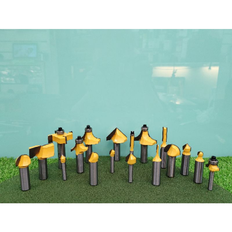 Mũi phay gỗ bo cạnh góc tròn R cốt 12.7mm