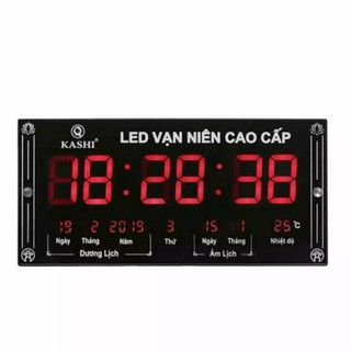 Đồng hồ led treo tường vạn niên KASHI cao cấp - HM555