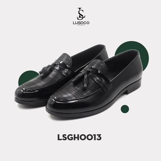 Giày da nam công sở cao cấp đế mảnh lusoco - lsgh0013