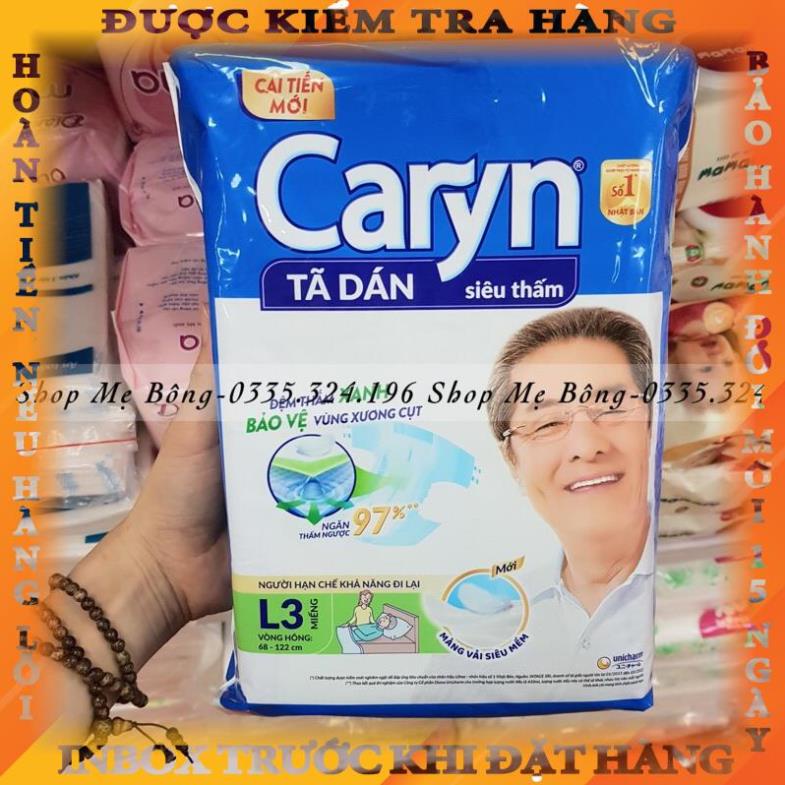 Bịch 3 miếng Caryn size L cho mẹ sau sinh theanh