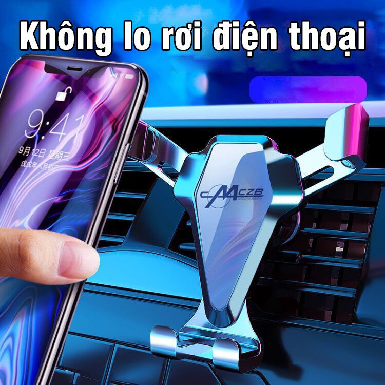 Giá đỡ điện thoại trên ô tô hút chân không hoặc cài cửa gió điều hòa tiện lợi- TC AUTO