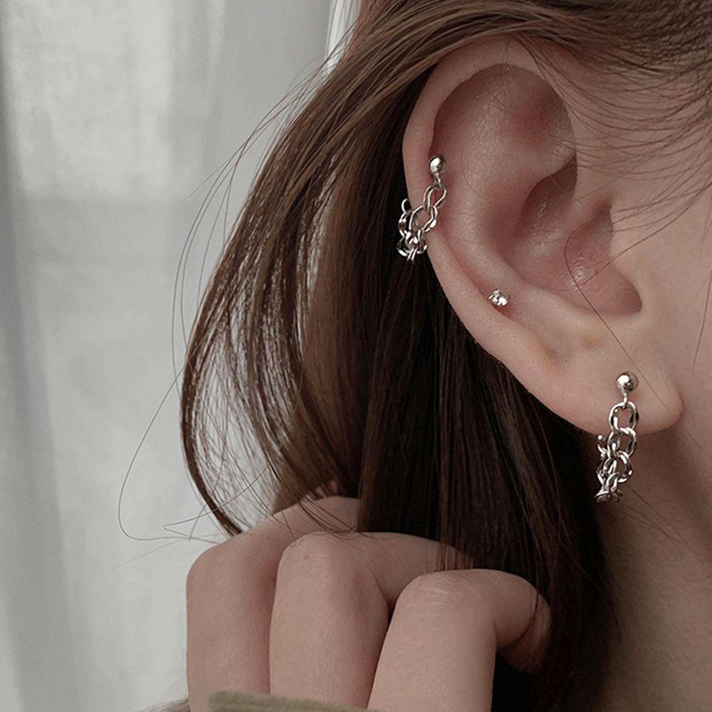 Khuyên Tai Hình Quả Bóng Đơn Giản Thời Trang Cho Nữ