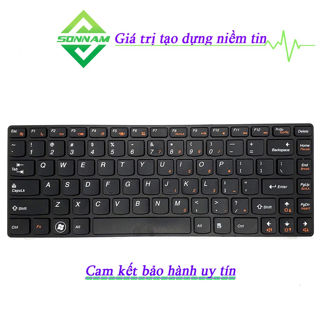 Bàn Phím Laptop Lenovo G470 G475 V470 B470 - Bảo Hành Đổi Mới 9 Tháng