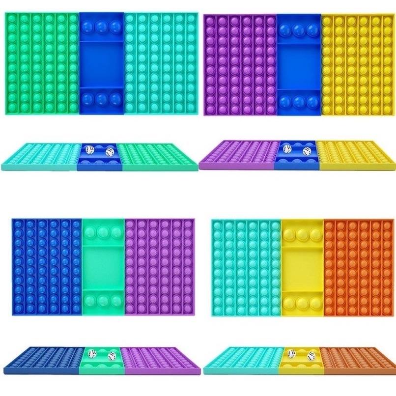 kích thước lớn Push Pop It fidget Đồ chơi giải trí thông minh, giảm căng thẳng hiệu quả cho người lớn, trẻ em@SFVN