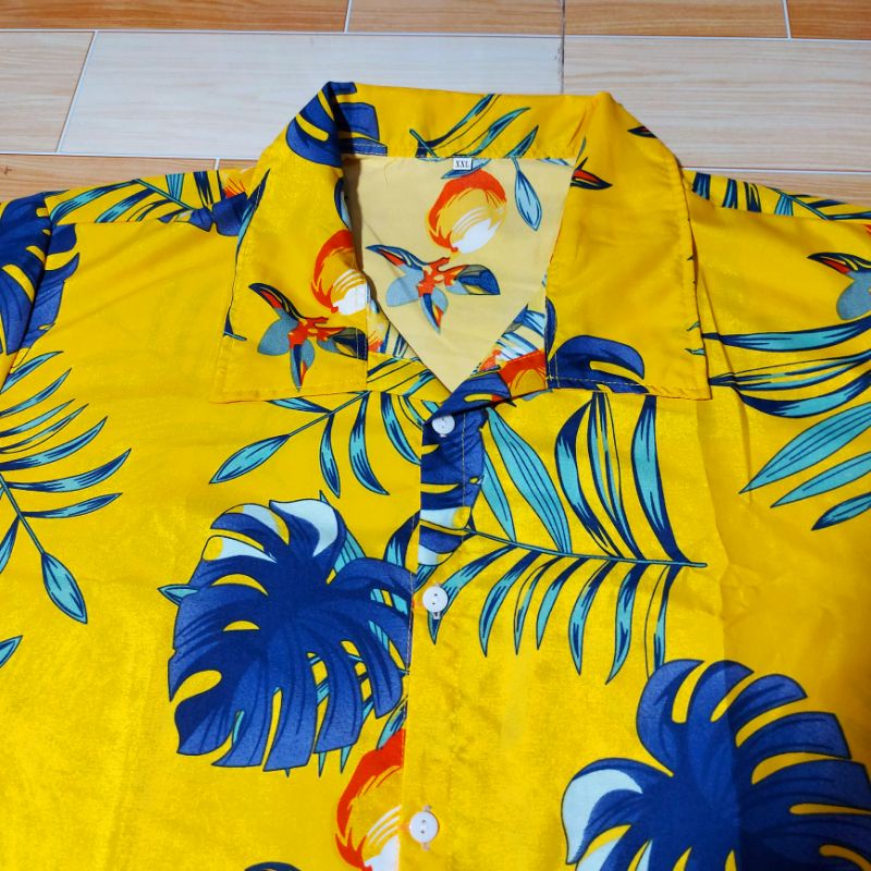 (chất kate thái 1 - kho HCM) bộ đào vàng đi biển, team - bộ hoa quả, trái cây big size - chuyên sỉ lẻ - nhuhuyen shop