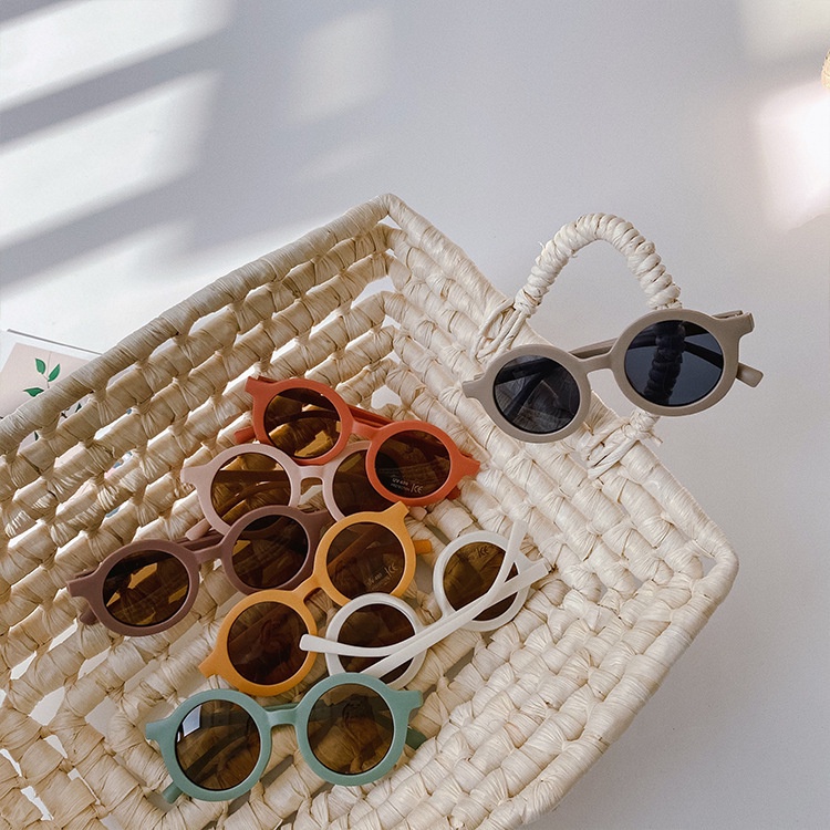 Kính Mát Chống Tia UV400 Thời Trang Hàn Quốc Cho Bé