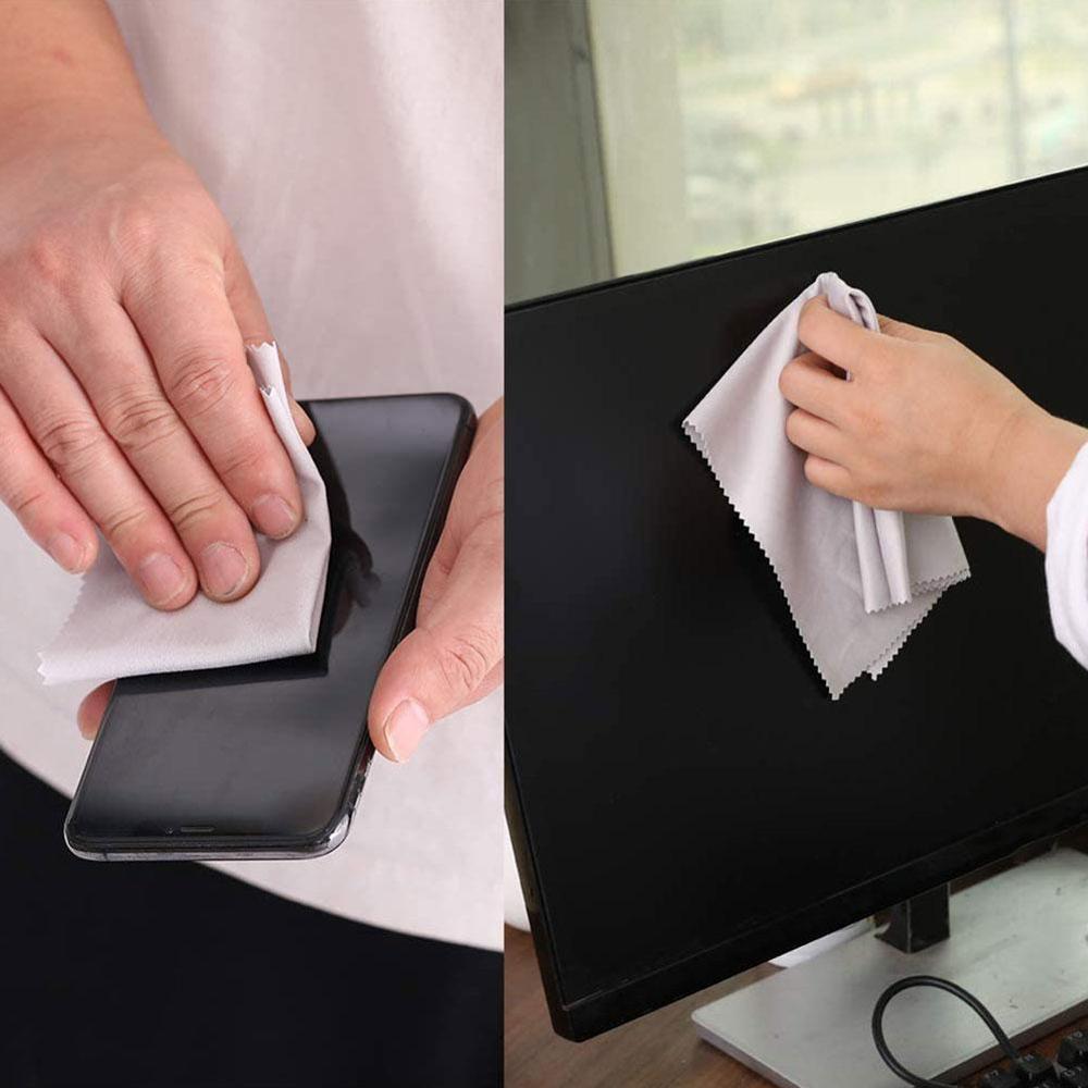 Khăn lau kính mắt vải chống bám hơi nước sợi nhỏ nano tiện lợi