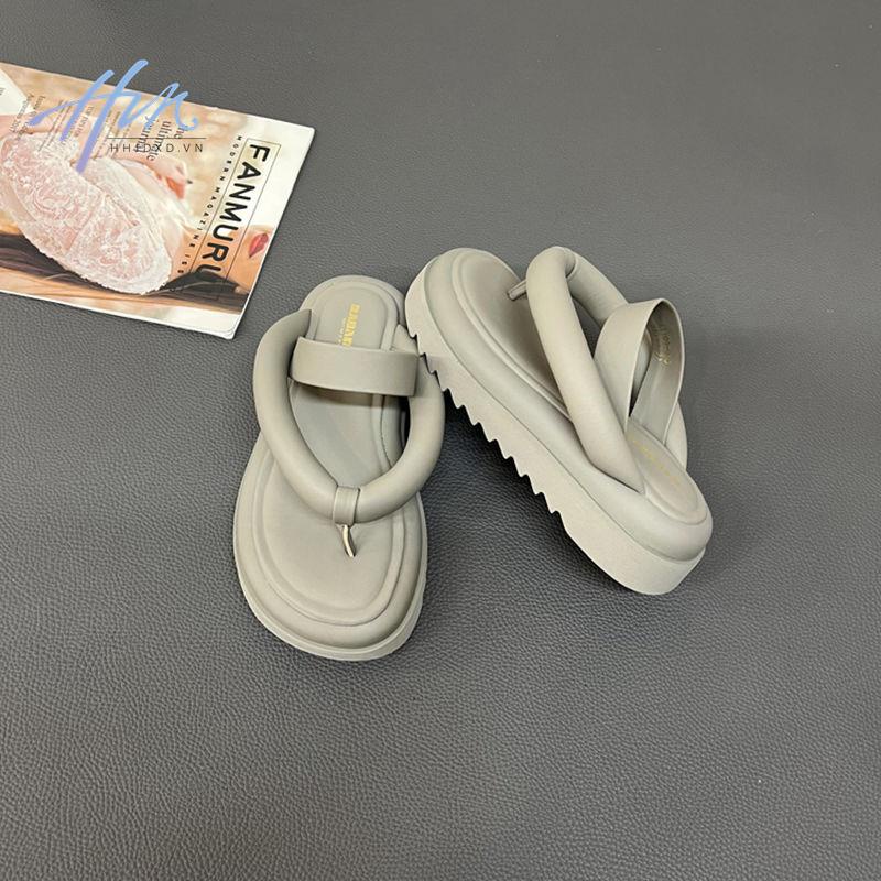 Dép Da Mềm Đế Dày Phong Cách Nhật Bản Thời Trang Mùa Hè 2022 Cho Nữ