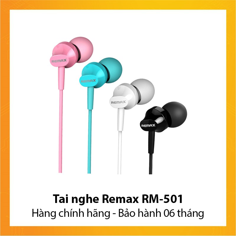 Tai nghe Remax RM-501 - Hàng chính hãng - Bảo hành 6 tháng
