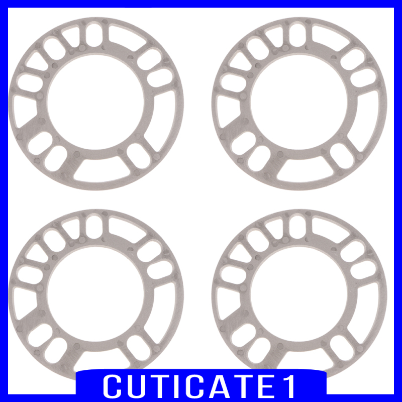 Set 4 Vòng Đệm Hợp Kim Nhôm 5mm Thông Dụng Cho Bánh Xe Hơi Cuticate1
