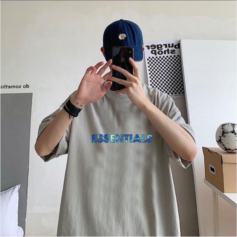 Áo thun ❤Có size tay lỡ unisex Essentials