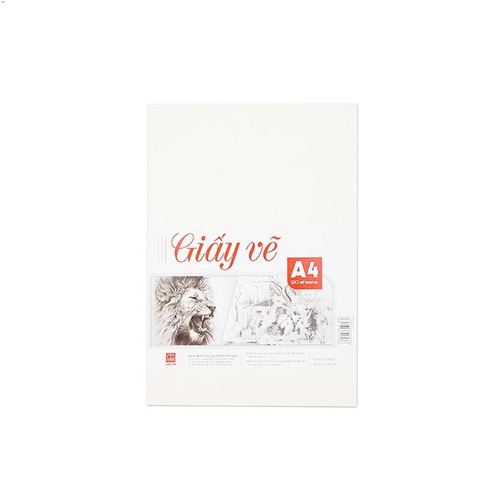 Giấy vẽ Hồng Hà A4 4943