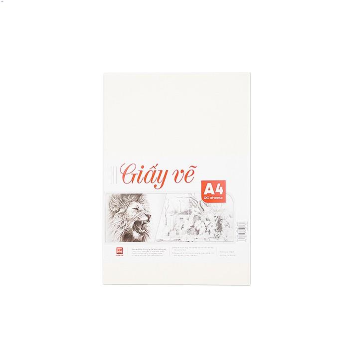 Giấy vẽ Hồng Hà A4 4943 (02 quyển)