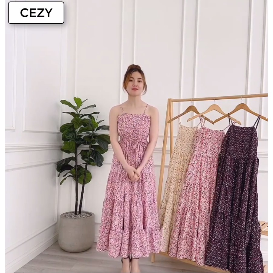 Đầm Maxi Hoa Có Size Bigsize Đi Biển Cao Cấp CEZY D50