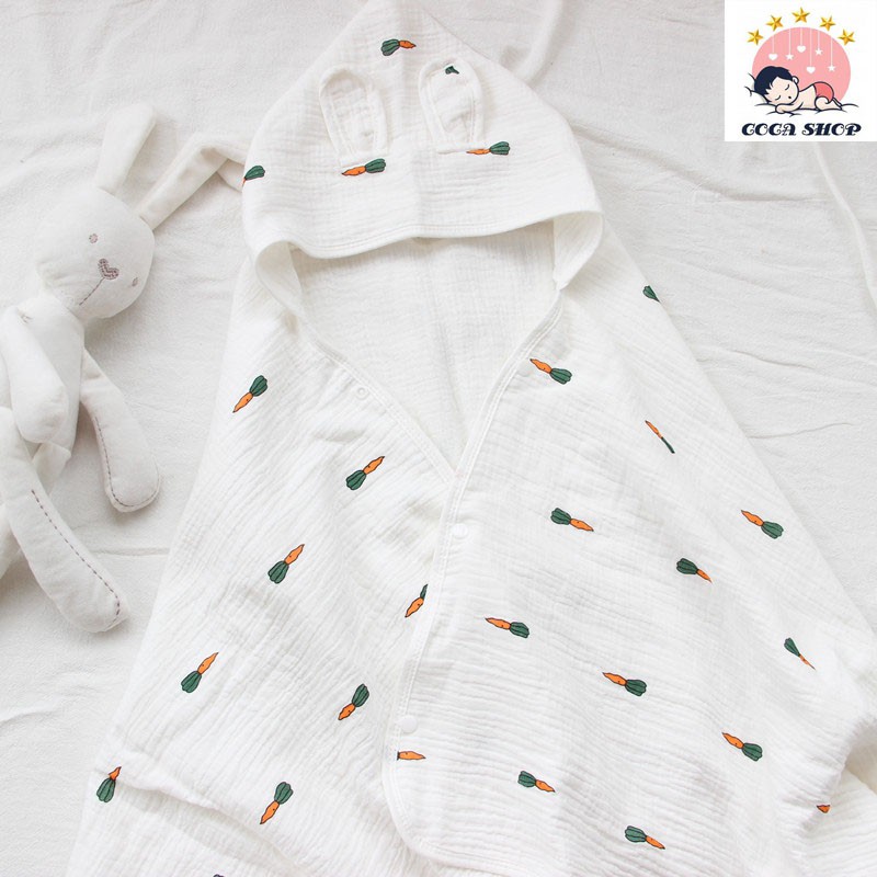 Áo Choàng Xô Dễ Thương Cho Bé Trai , Bé Gái