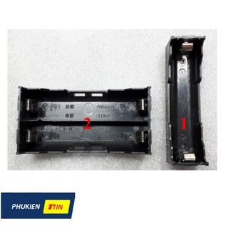Hộp đế pin 18650 chân hàn (nhiều loại)