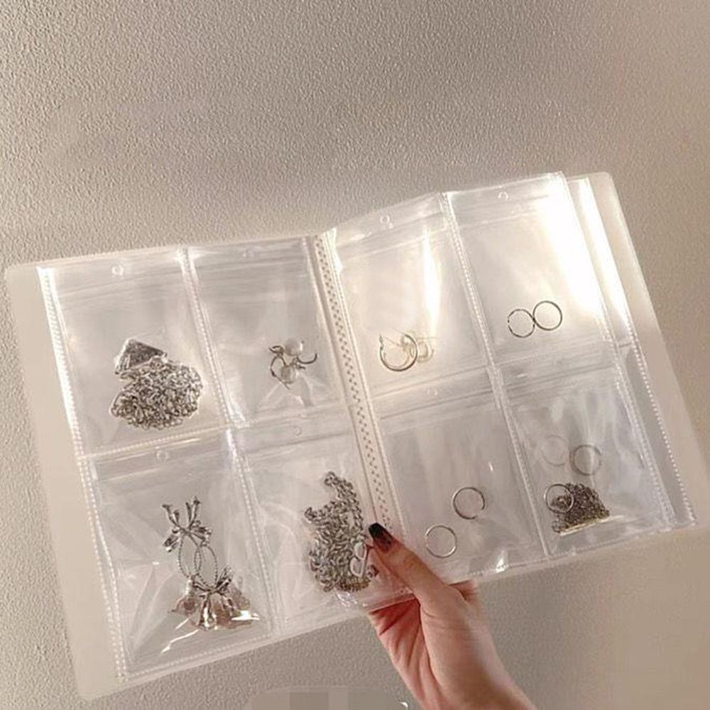 Hộp đựng trang sức hình chữ nhật trong suốt đa năng thanh lịch