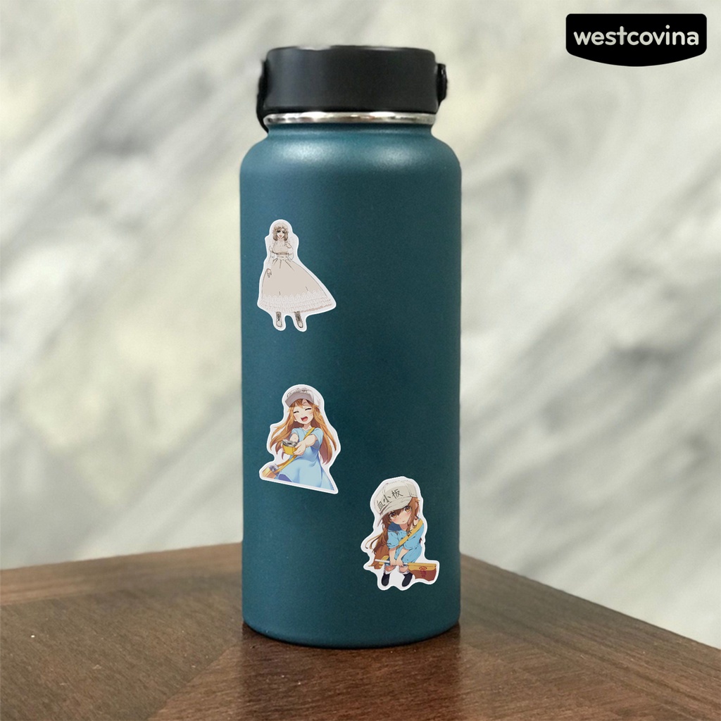 [Hot]✍Set 100 Miếng Dán Hoạt Hình Sáng Tạo Trang Trí Tủ Lạnh