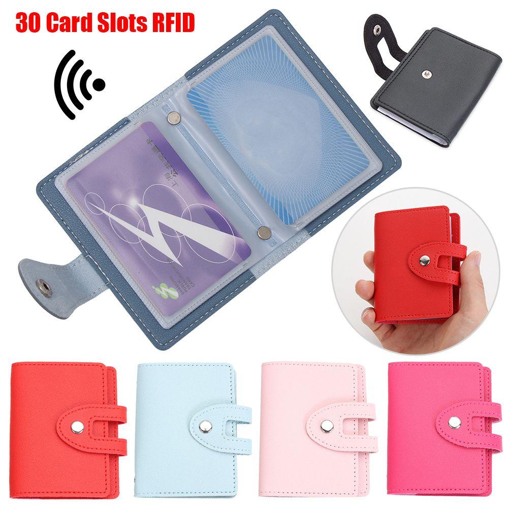Ví Đựng Thẻ 30 Ngăn Siêu Mỏng Dành Cho Nam Và Nữ Giá Đỡ