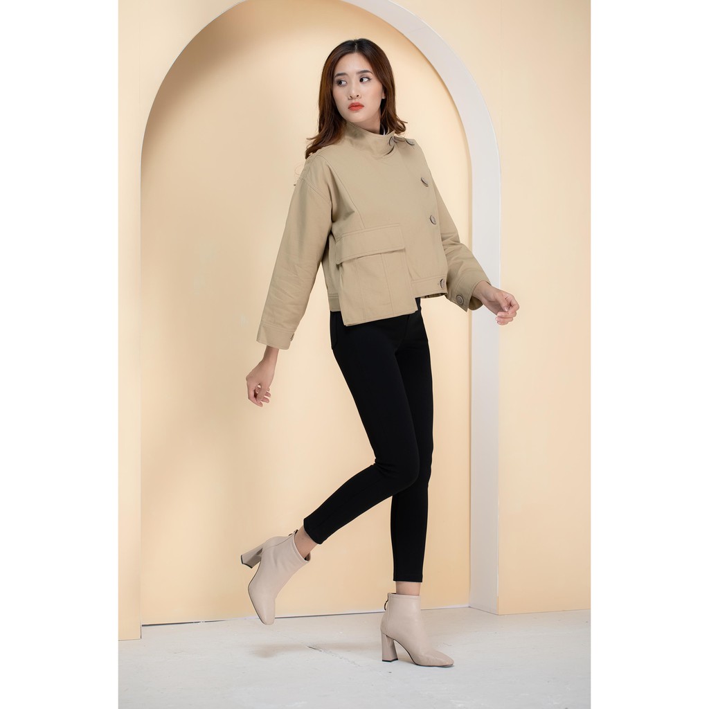 Áo khoác kaki nữ khuy vai A956 NỮ TNG