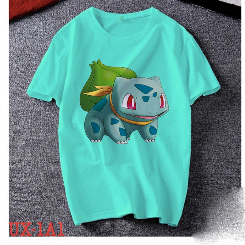 Áo thun Unisex - Poke Hạt giống Bulbasaur