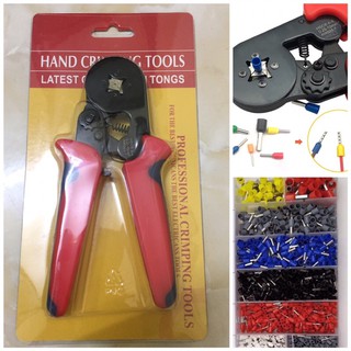 Bộ Kìm bấm cos kim HSC8 6-4 + 1250 đầu cos