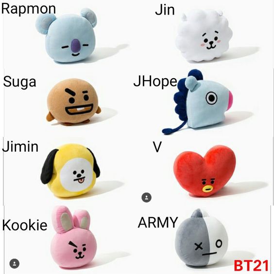 Gối BT21 BTS