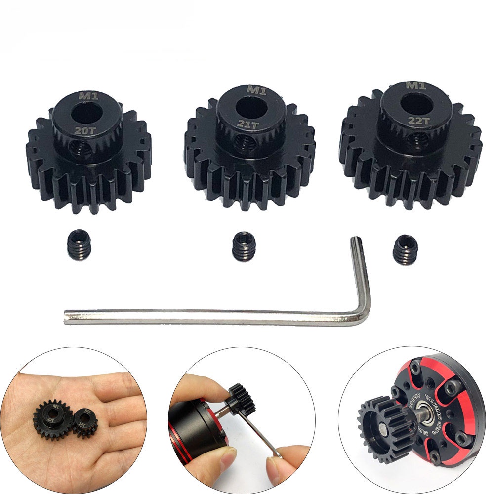 Động Cơ Bánh Răng M1 8mm 13T- 49T Cho Xe Điều Khiển Từ Xa 1/5 ARRMA 4WD Outcast 8S EXBRC