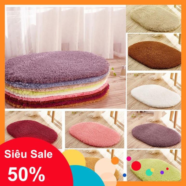 💖GIÁ SỈ💖 Thảm lông lau chân cao cấp được cấu tạo từ sợi bông và cotton tổng hợp, siêu thấm tiện dụng 6739
