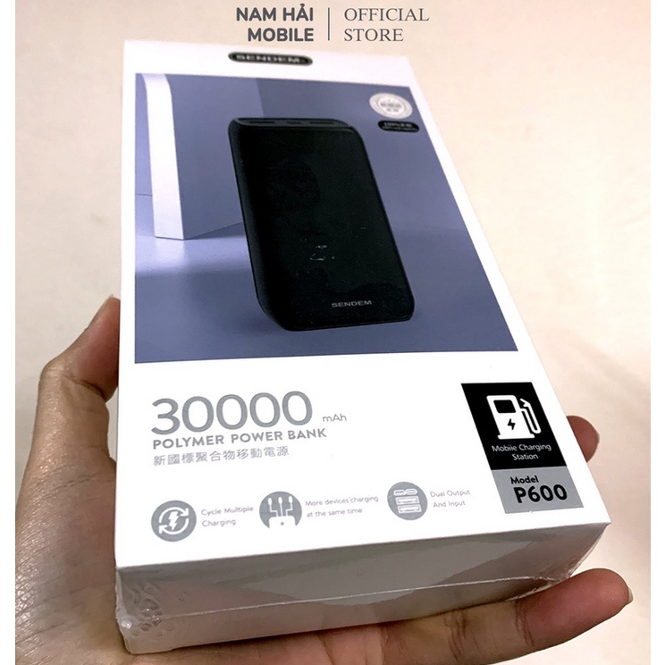 SẠC DỰ PHÒNG SENDEM P600