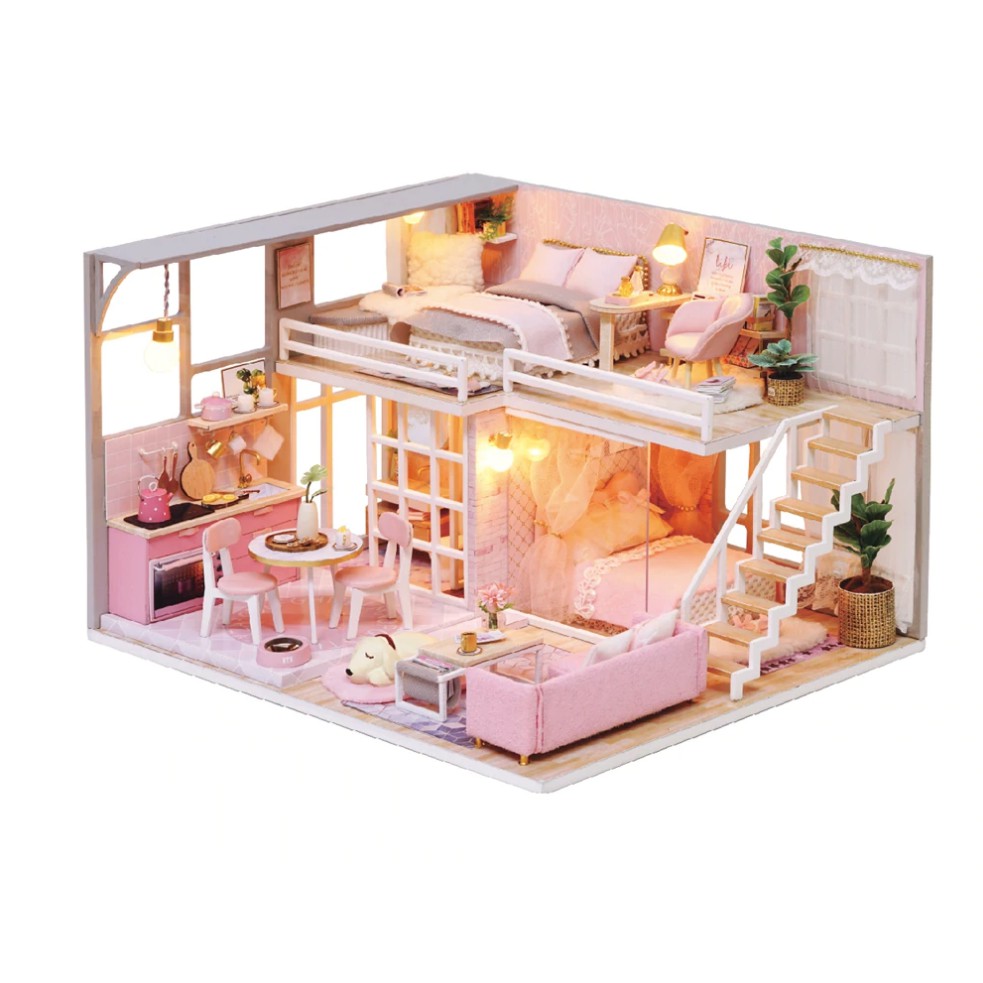 Mô Hình Lắp Ráp Nhà Búp Bê DIY - Girlish Dream L-025