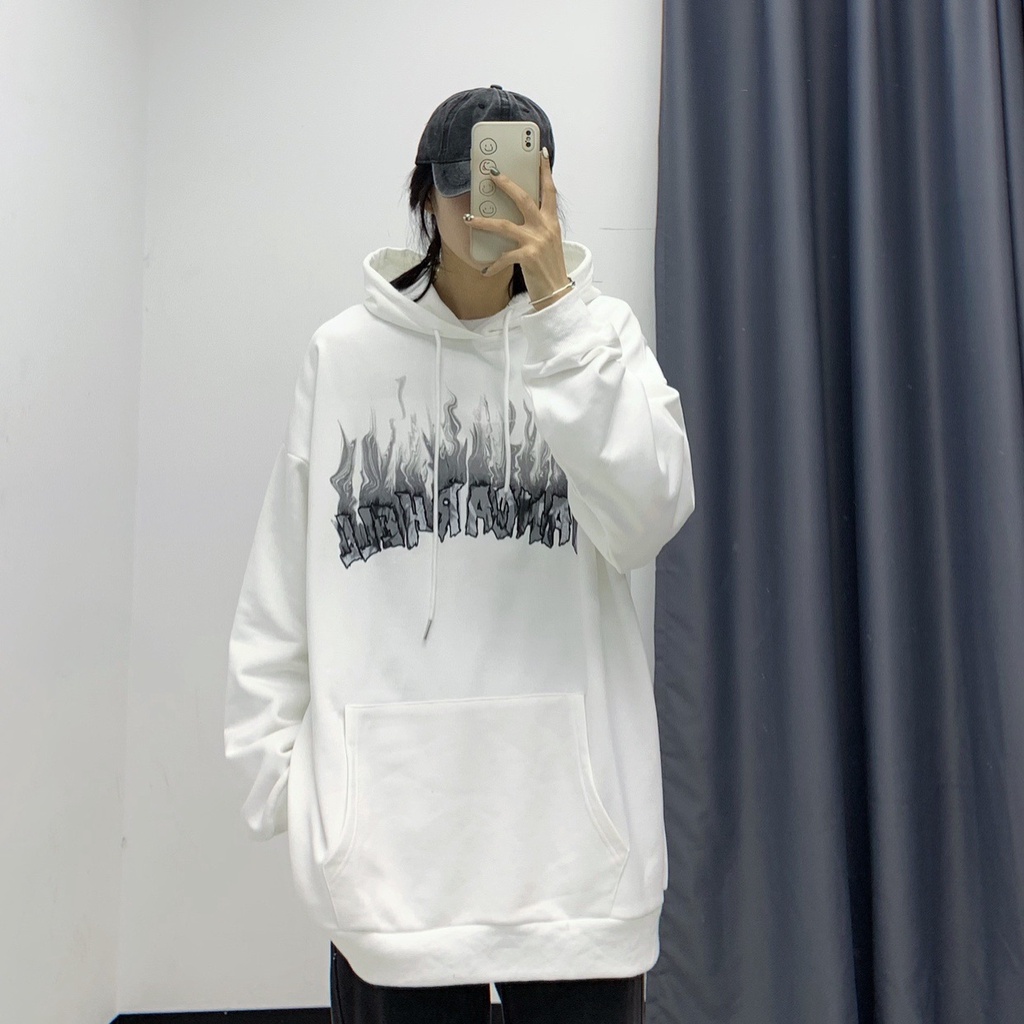 Áo hoodie nỉ bông unisex form rộng VANDERHELL