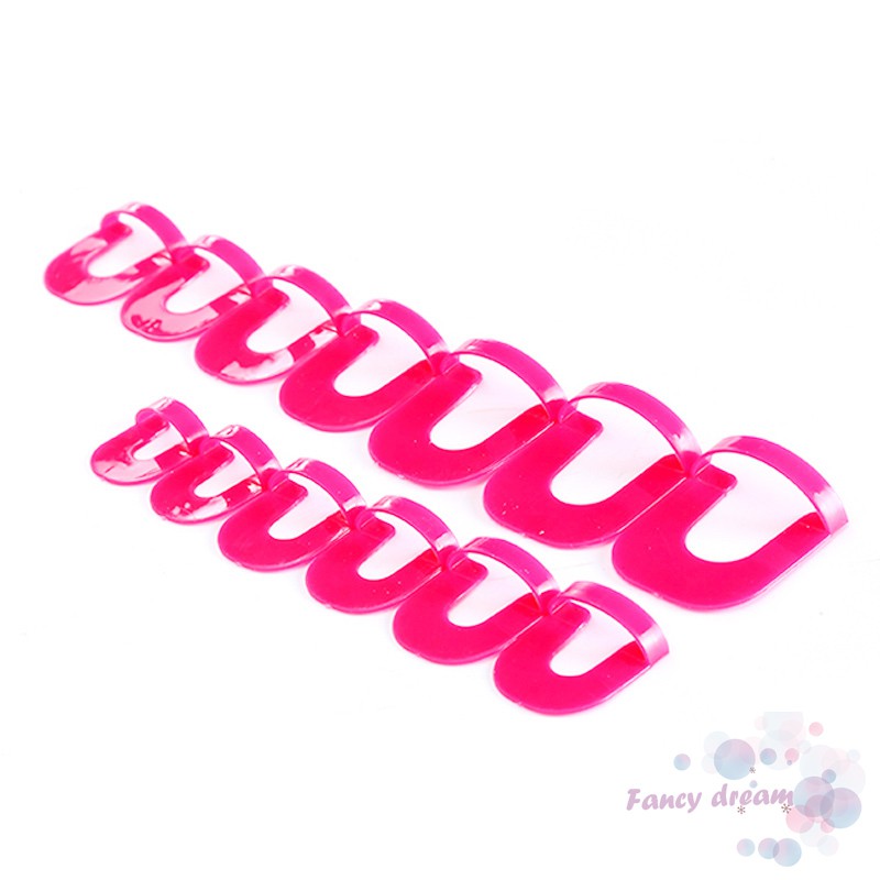 Set 26 phụ kiện hỗ trợ sơn móng chống nhòe 10 kích cỡ