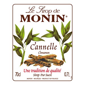 Siro Quế Monin (Cinnamon syrup) - chai 700ml