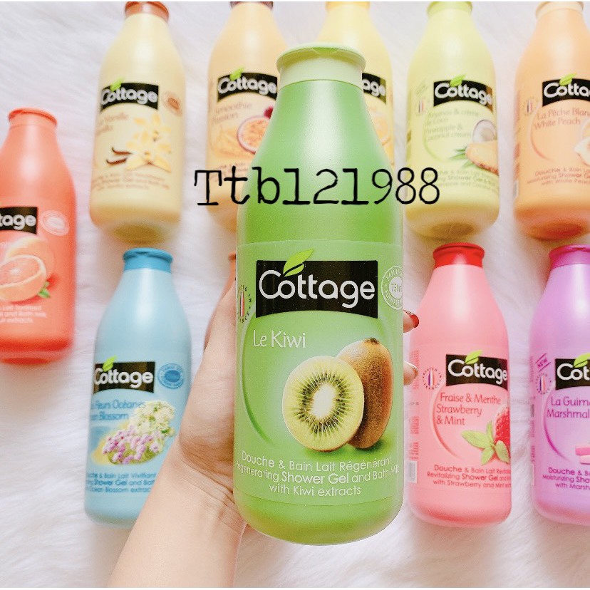 SỮA TẮM COTTAGE PHÁP 750ML